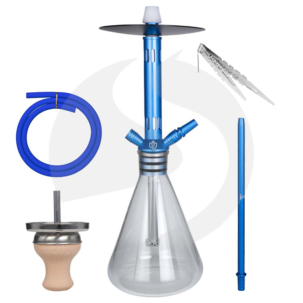 theUnit Alu Shisha Blau - Clear