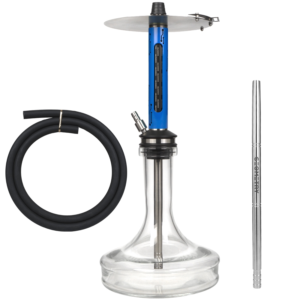 Geometry Hookah Techno - Blue