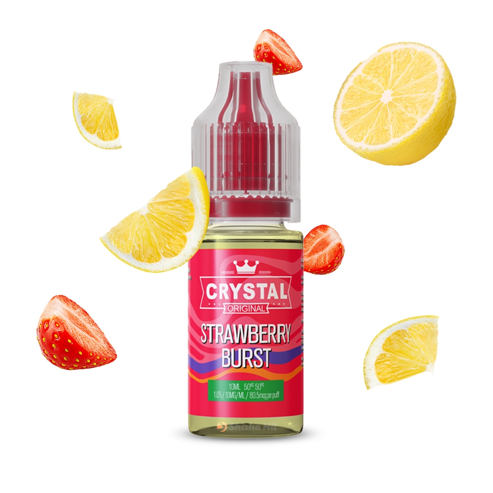 SKE Crystal Nic Salt E-Liquid 20mg - Strawberry Burst