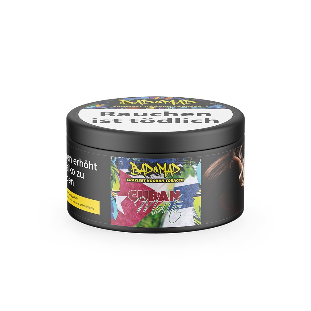 Bad & Mad Tobacco 25g - Cuban Moiito