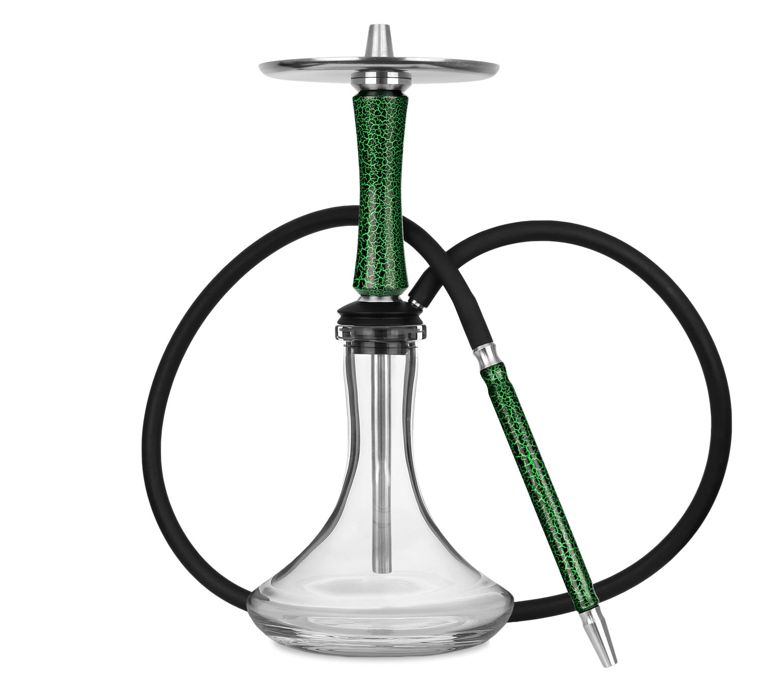 Hawk Hookah - Green/Black