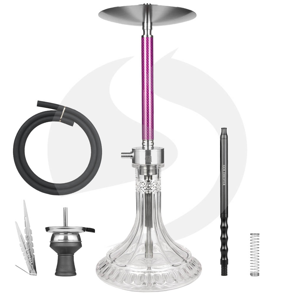 Goldhofer Shisha Carbon - Pink