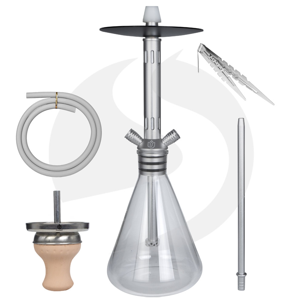 theUnit Alu Shisha Anthrazit - Clear