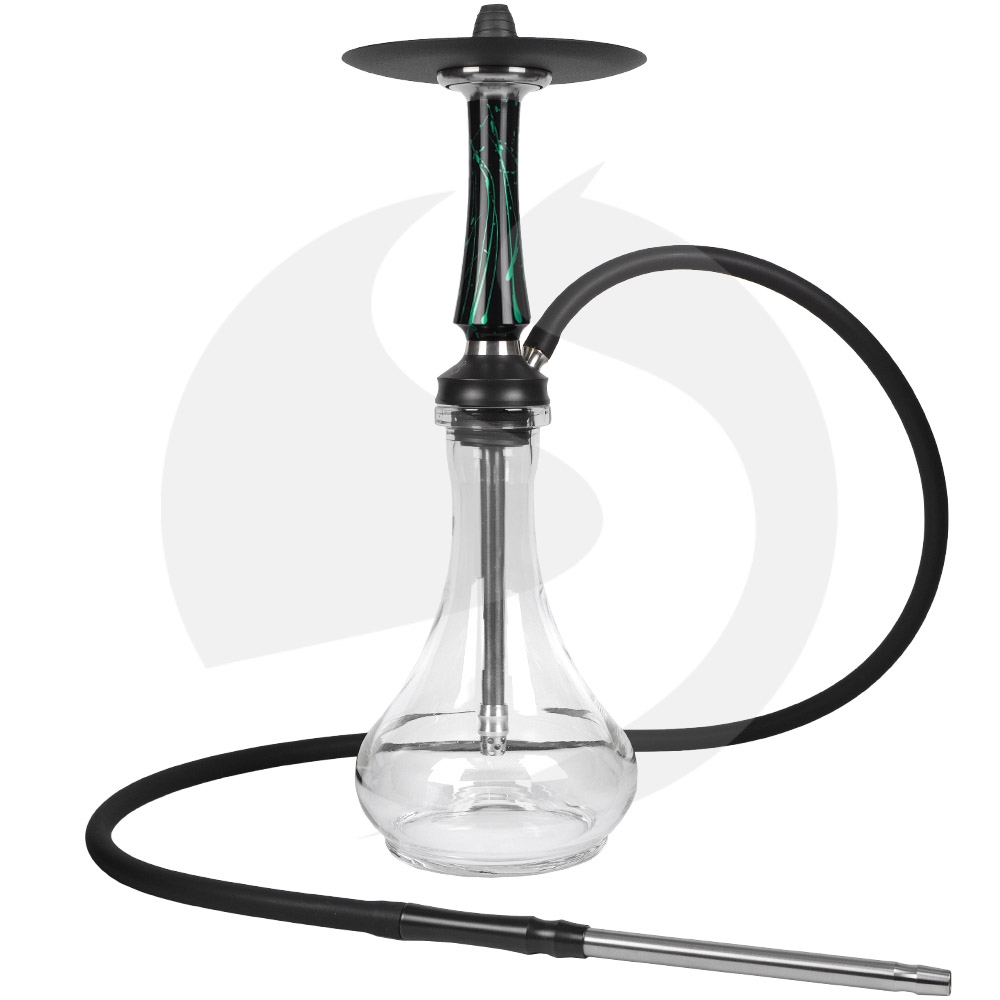 Voodoo Hookah Down - Black/Green