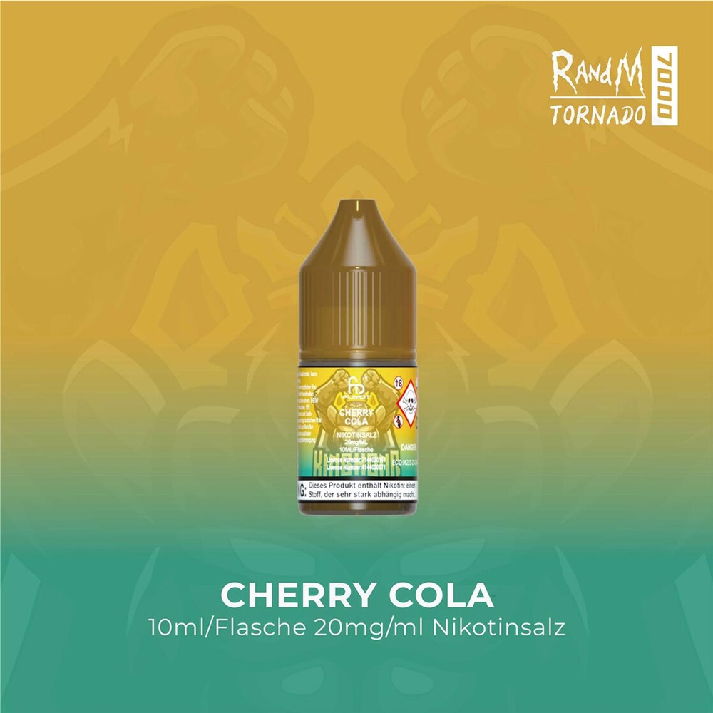 RandM Tornado Liquid 10ml - Cherry Cola 20mg