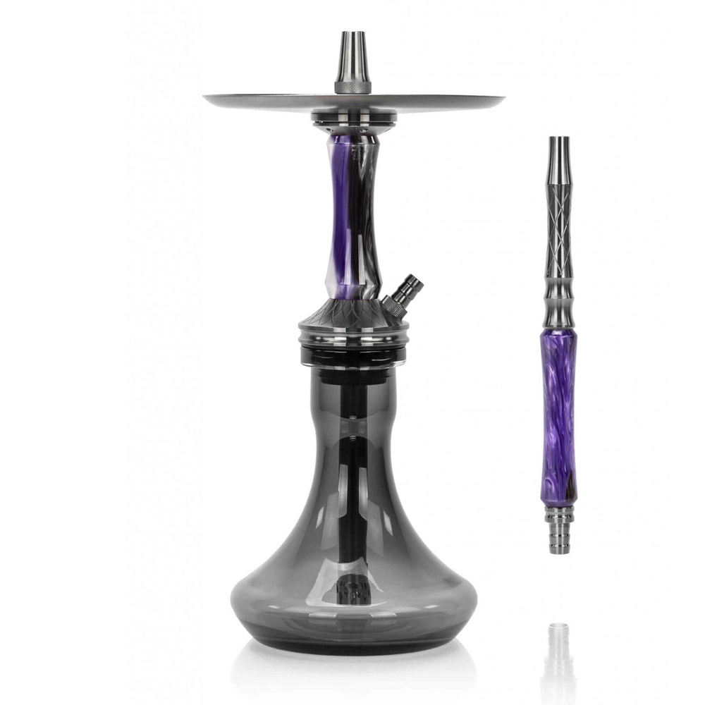 Ocean Hookah Kaif "S" 2nd Edition - Black/Purple