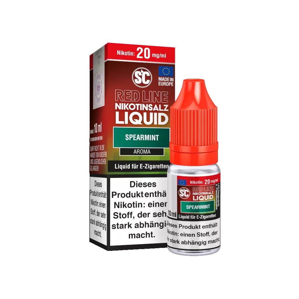 SC Red Line Nikotinsalz Liquid 10mg - Spearmint