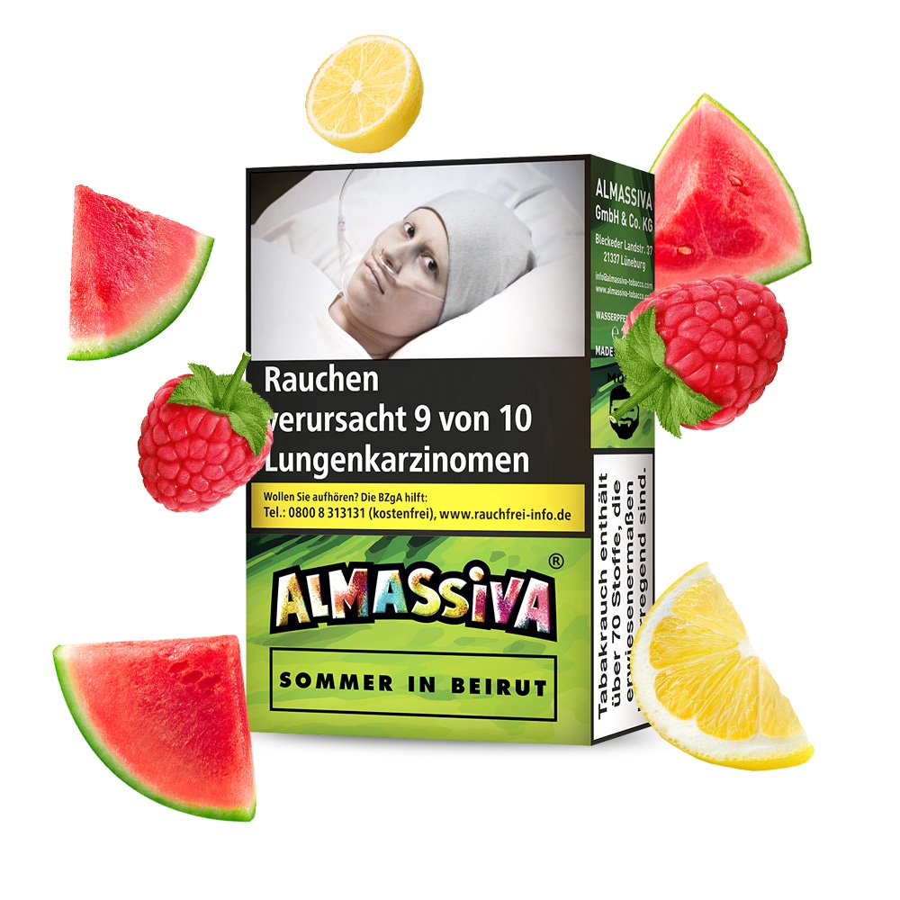 ALMASSIVA Tobacco 25g - Sommer in Beirut