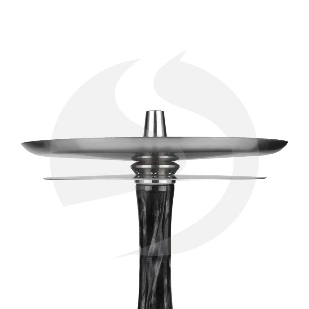 Diamond Hookah Excelsior - Black/Black