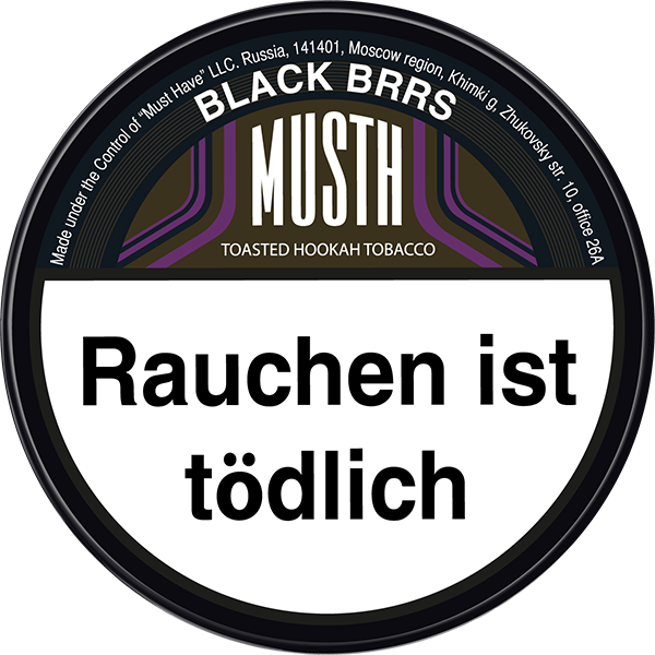 MustH Tobacco 200g - Black Brrs