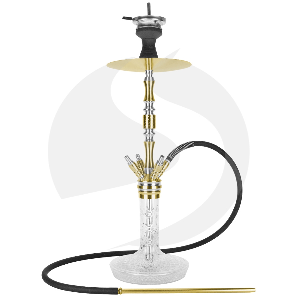 Smokah Edelstahl Shisha Marina - Gold