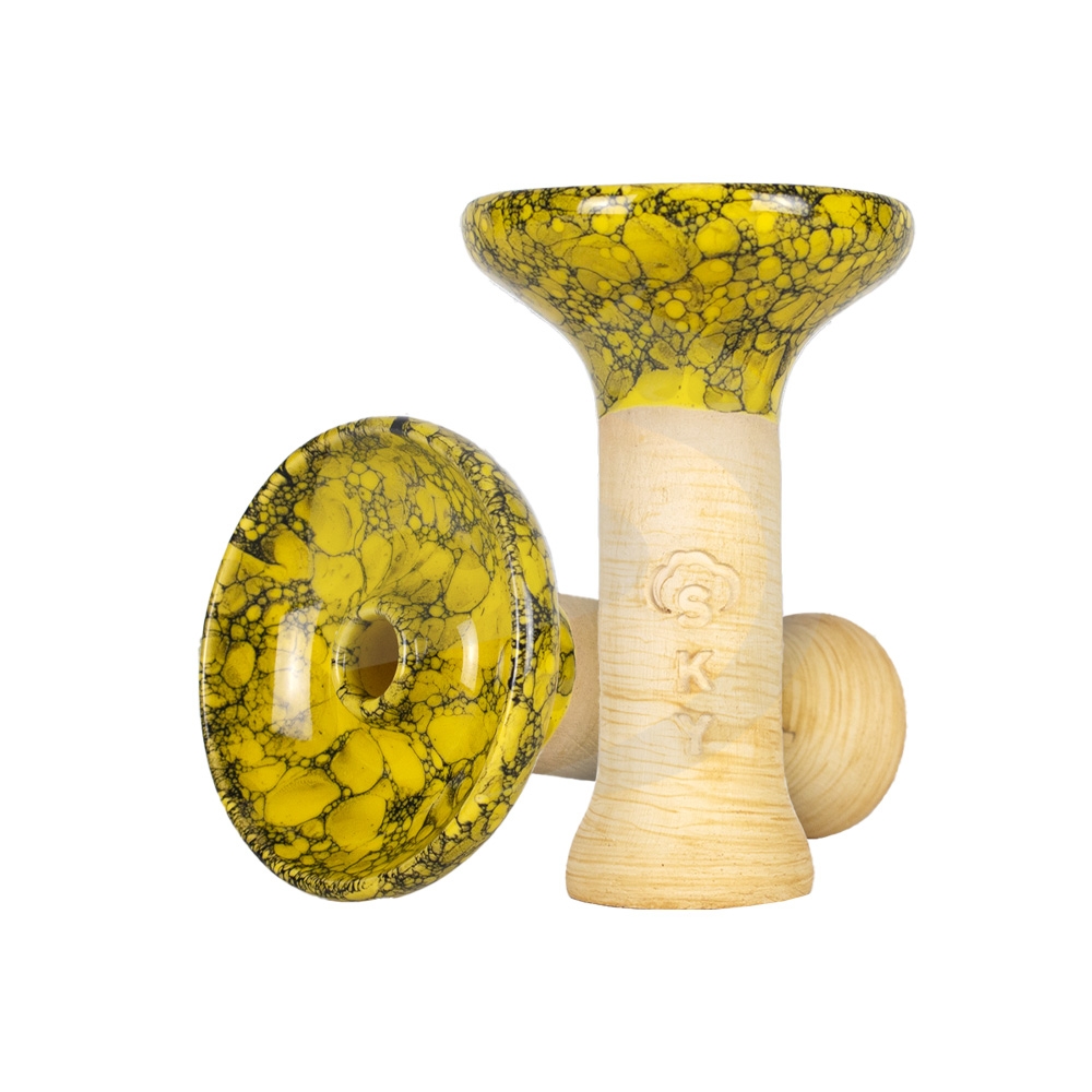 Sky Hookah Medium Phunnel - Lemon