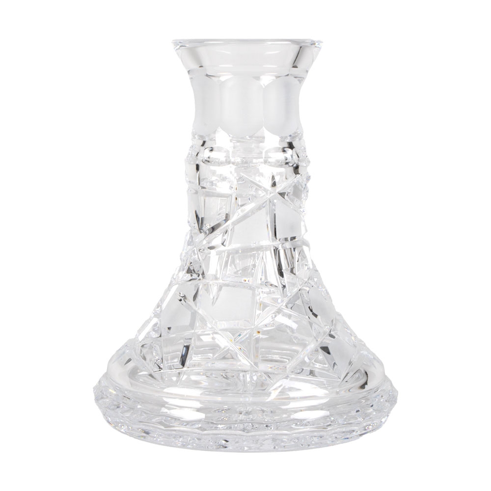 Caesar Crystal Bowl - Mini Mars Cut Clear