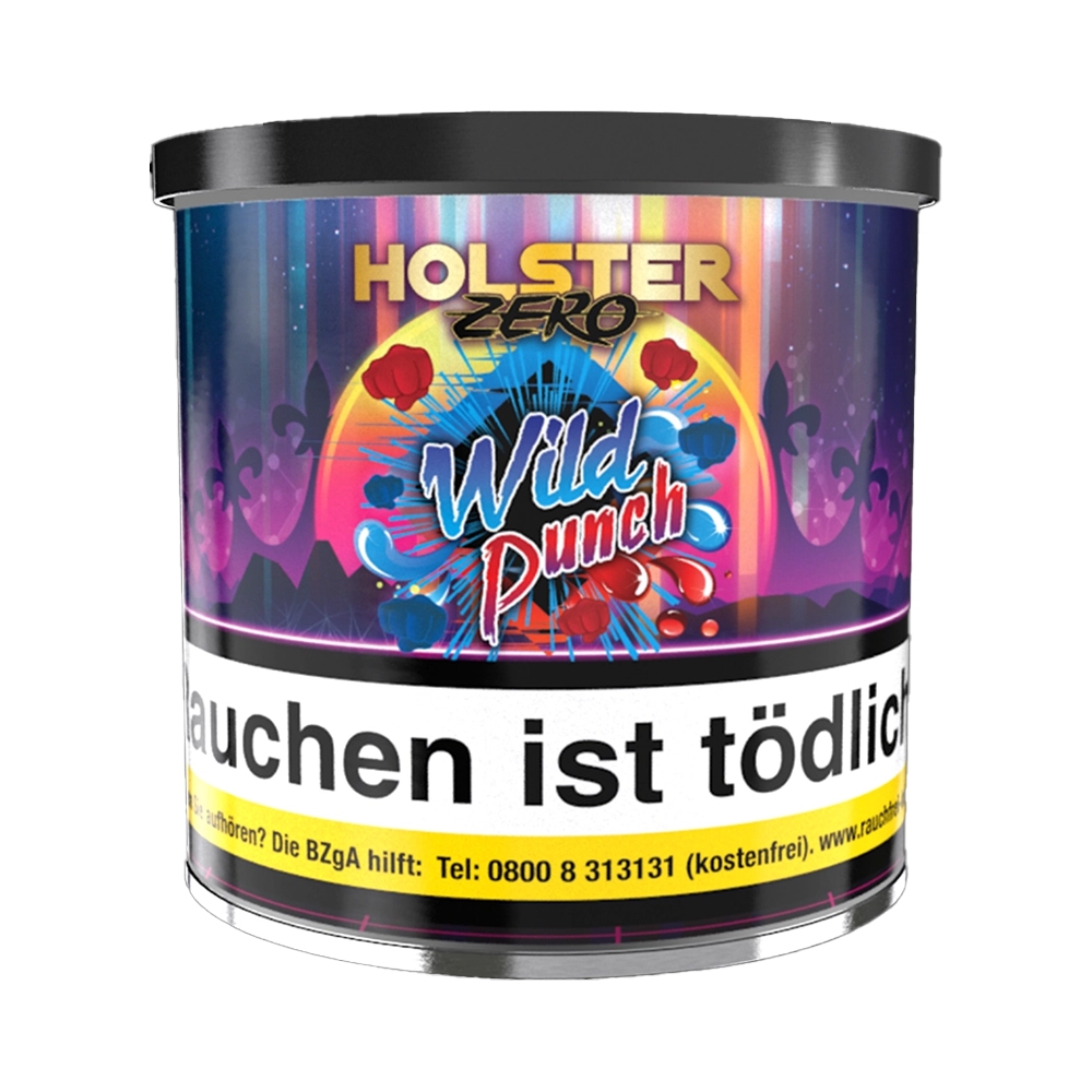 Holster Tobacco Zero 75g - Wild Punch