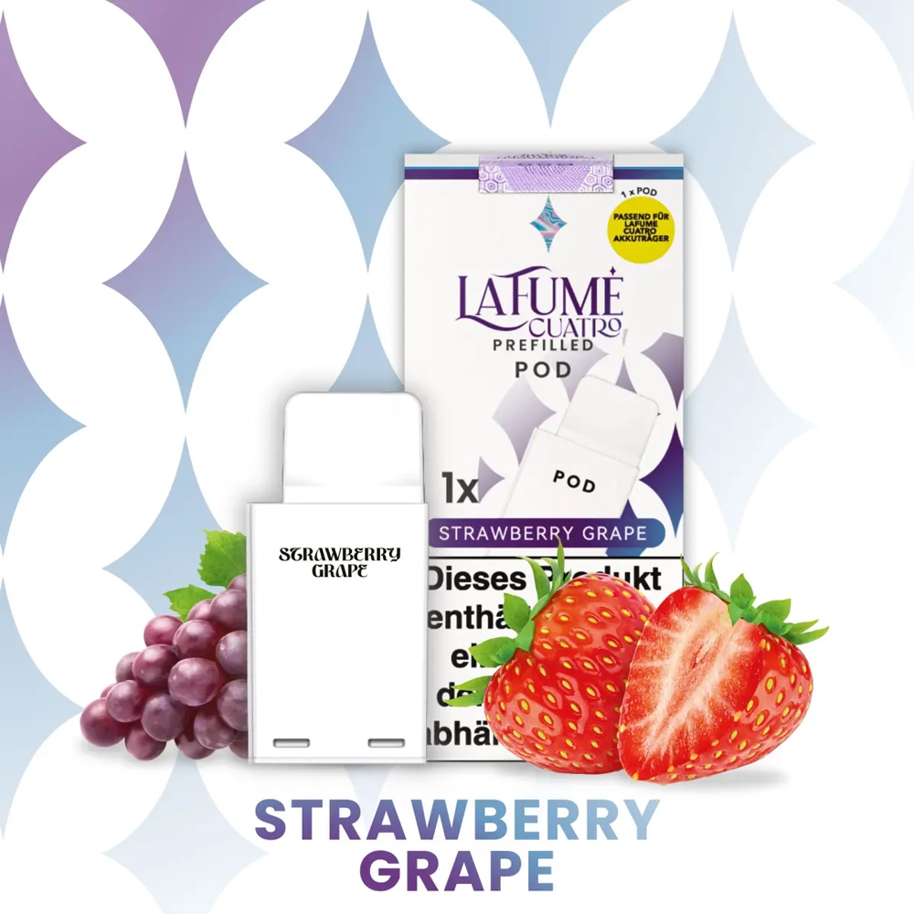 La Fume Cuatro POD (1 stk) - Strawberry Grape 20mg