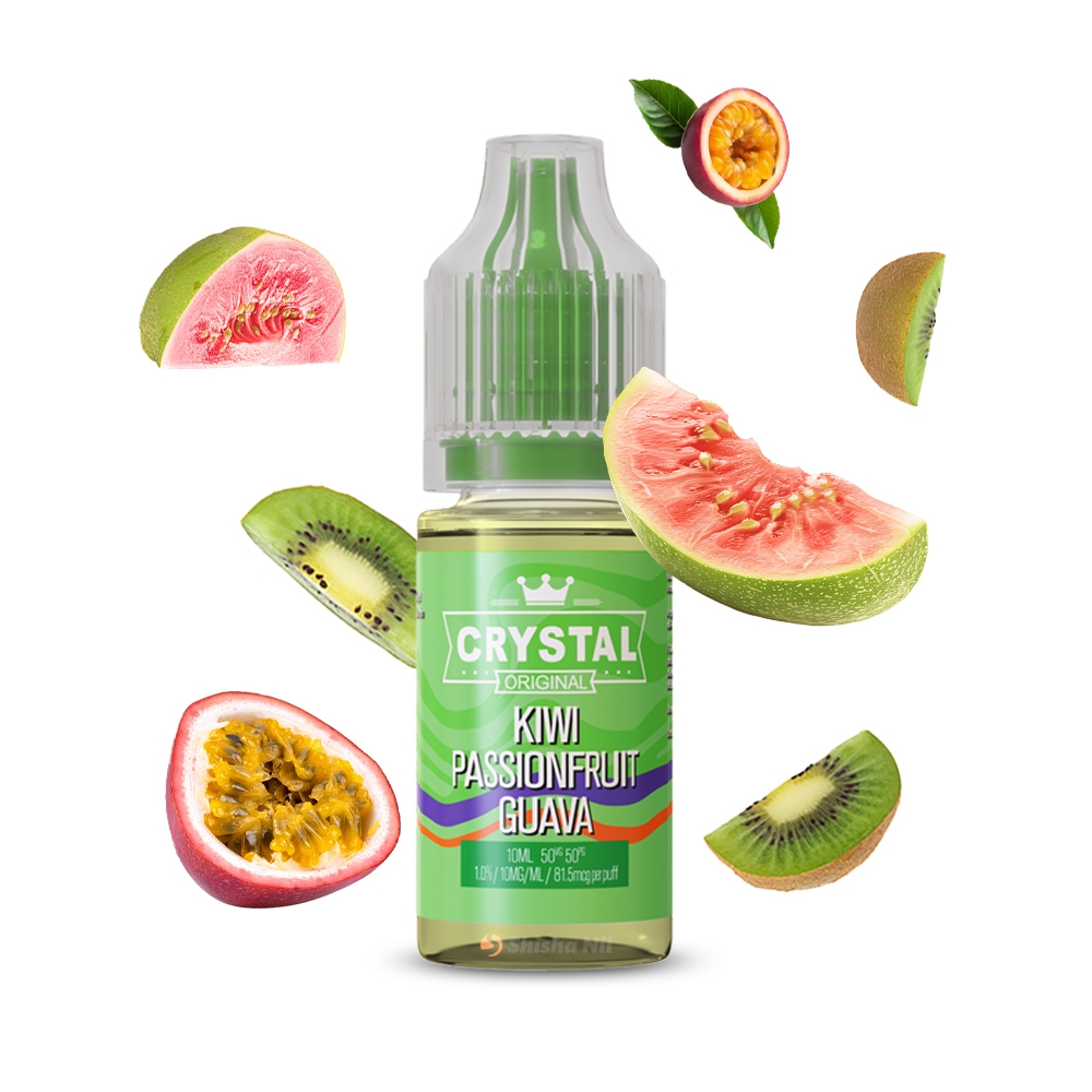 SKE Crystal Nic Salt E-Liquid 20mg - Kiwi Passionfruit Guava