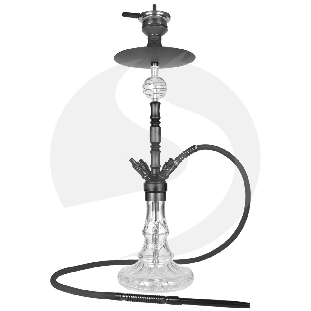 Smokah Shisha Big Hero - Schwarz