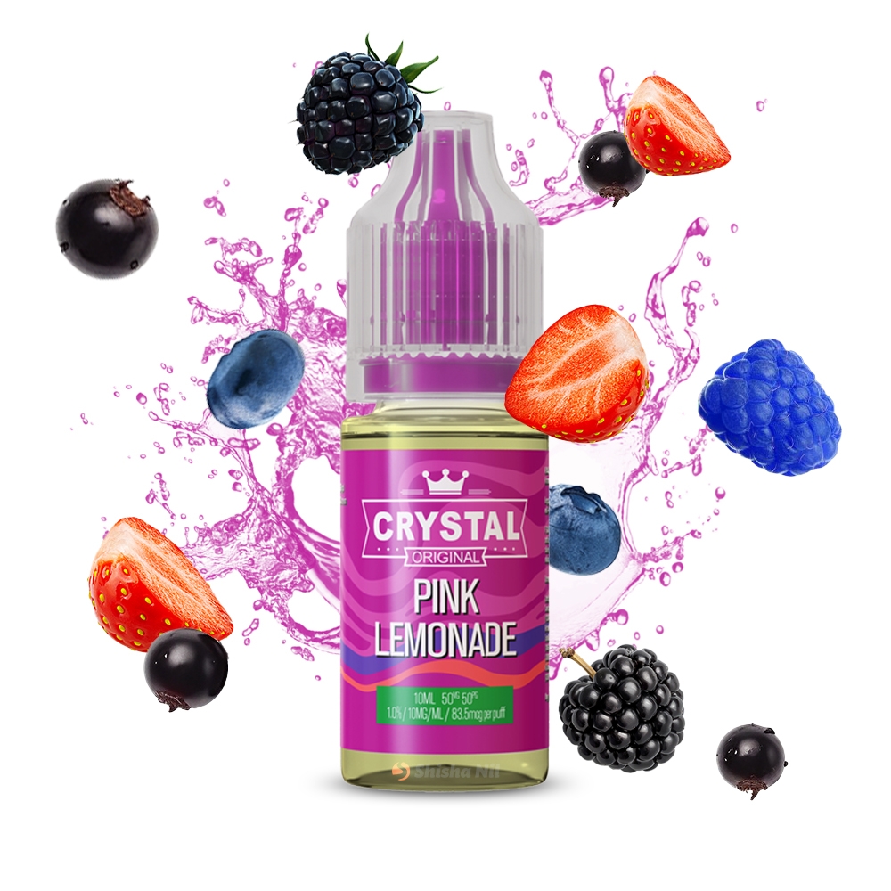 SKE Crystal Nic Salt E-Liquid 20mg - Pink Lemonade