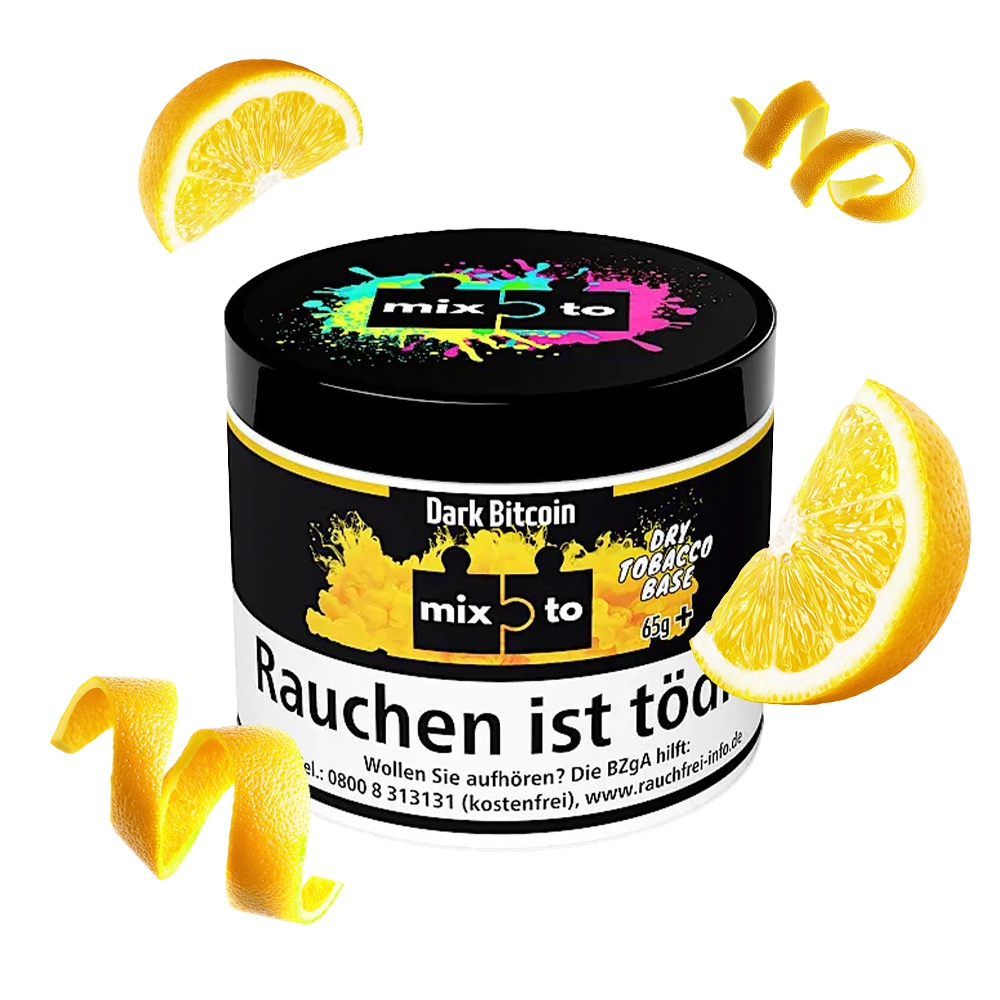 Mixto Dark - Dry Tobacco Base 65g - Dark Bitcoin