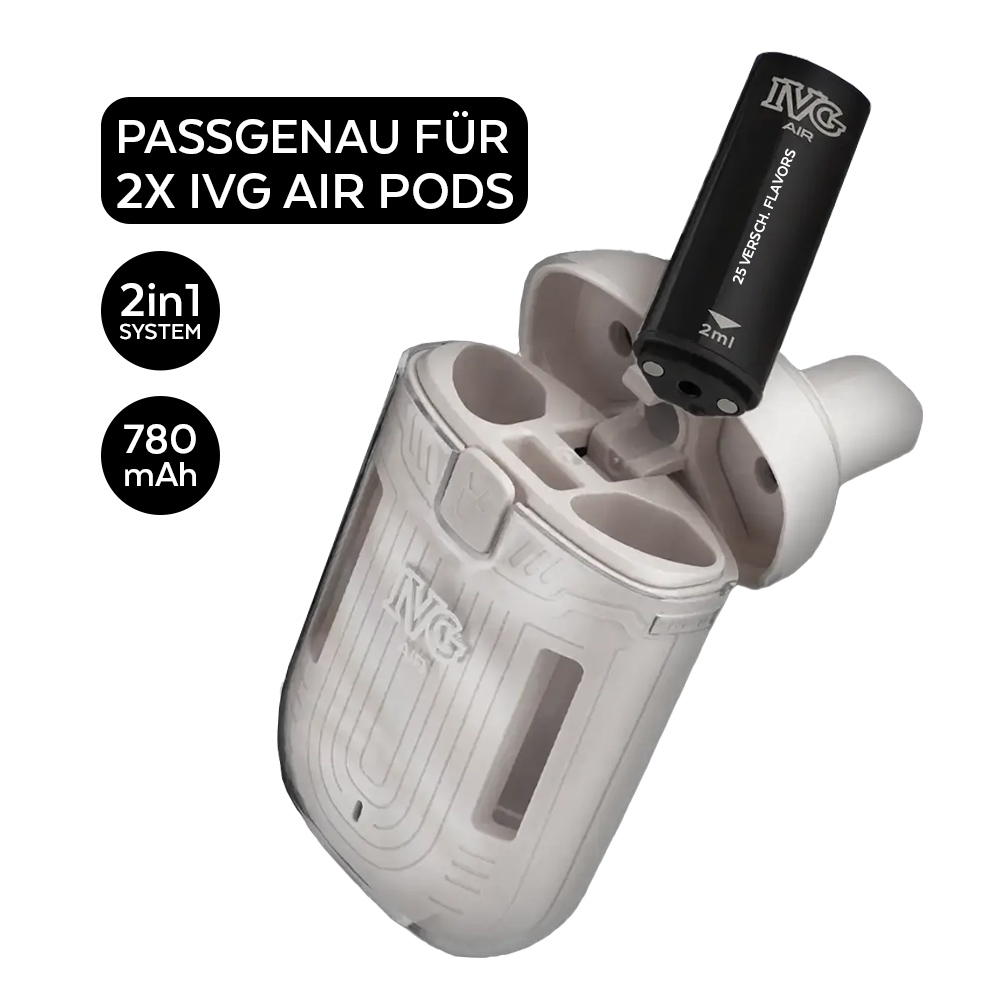 IVG AIR 2 in 1 Akkuträger - Purple