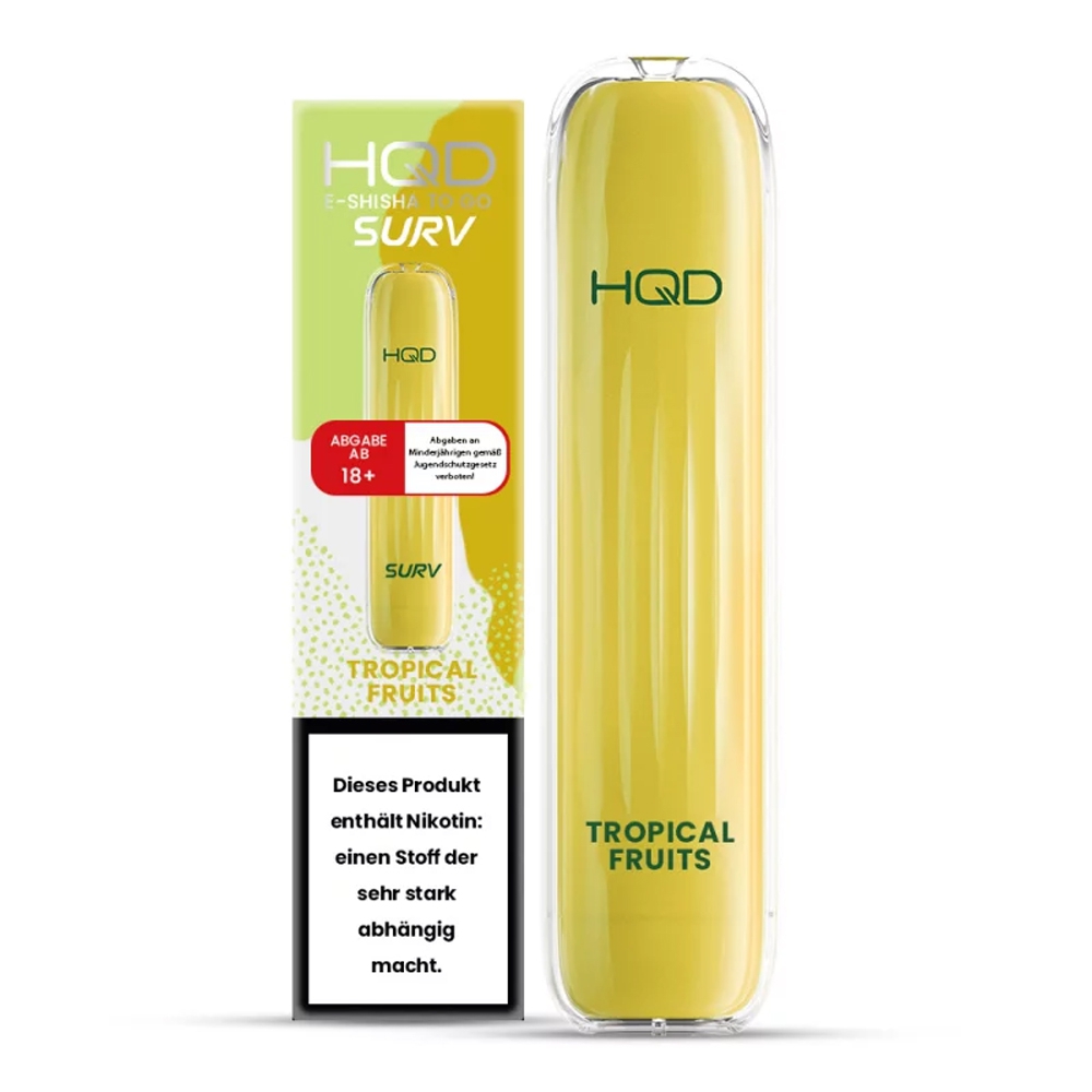 HQD E-Shisha Surv 600 - Tropical Fruits(Mambo)