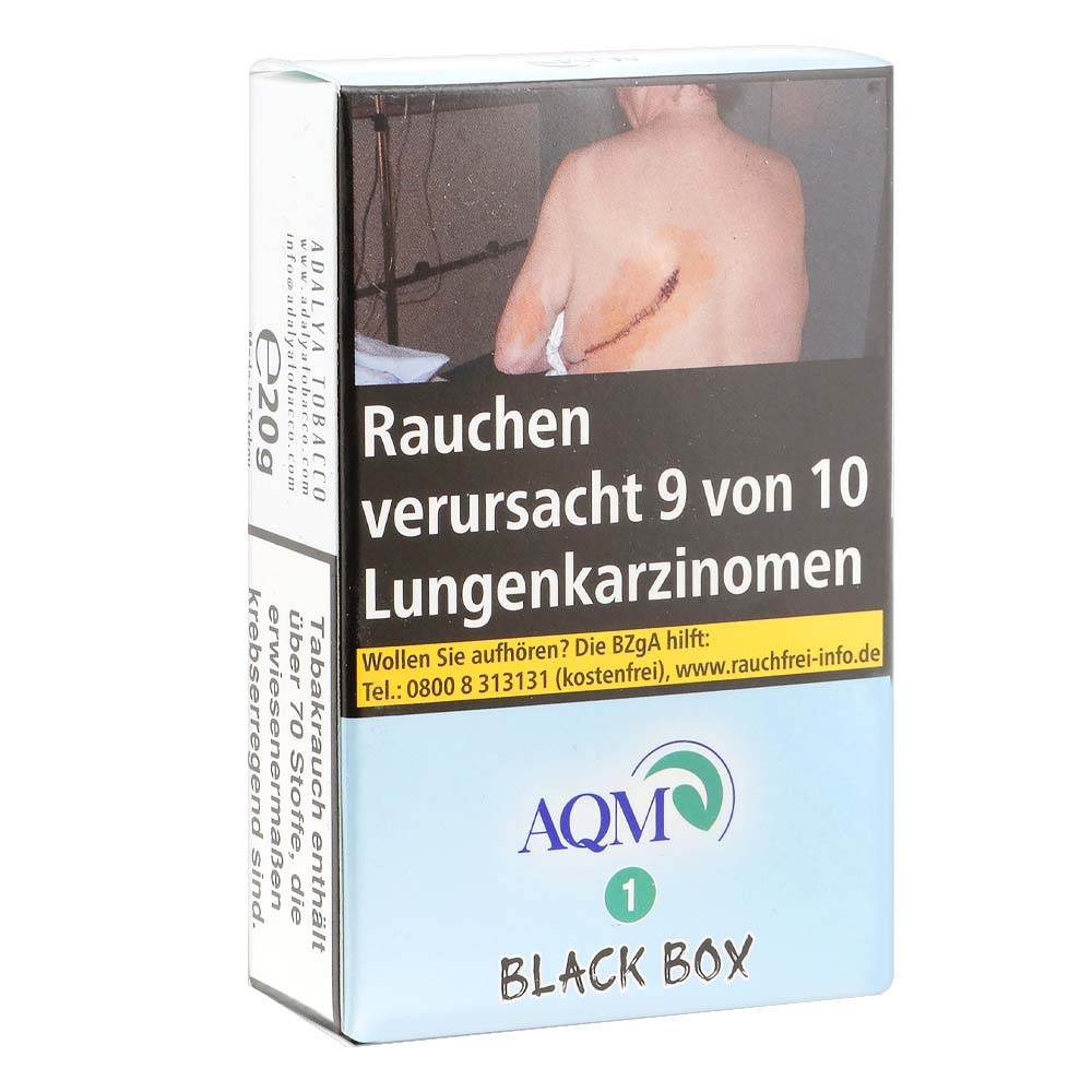 Aqua Mentha Premium Tobacco 25g - Black Box (1)