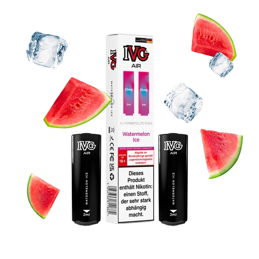 IVG AIR 2 in 1 POD (2er Pack) - Watermelon Ice 20mg