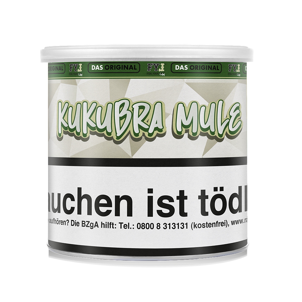 FOG YOUR LAW - DRY BASE MIT AROMA - KUKUBRA MULE - 65 G