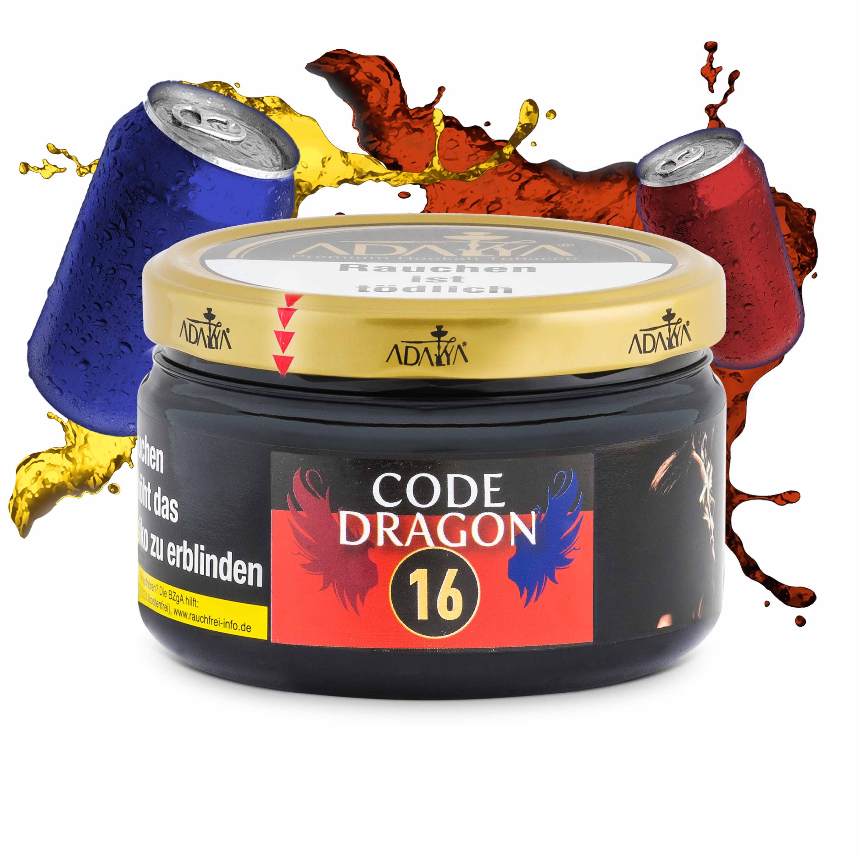 Adalya Tabak 200g Dose - Code Dragon (16)