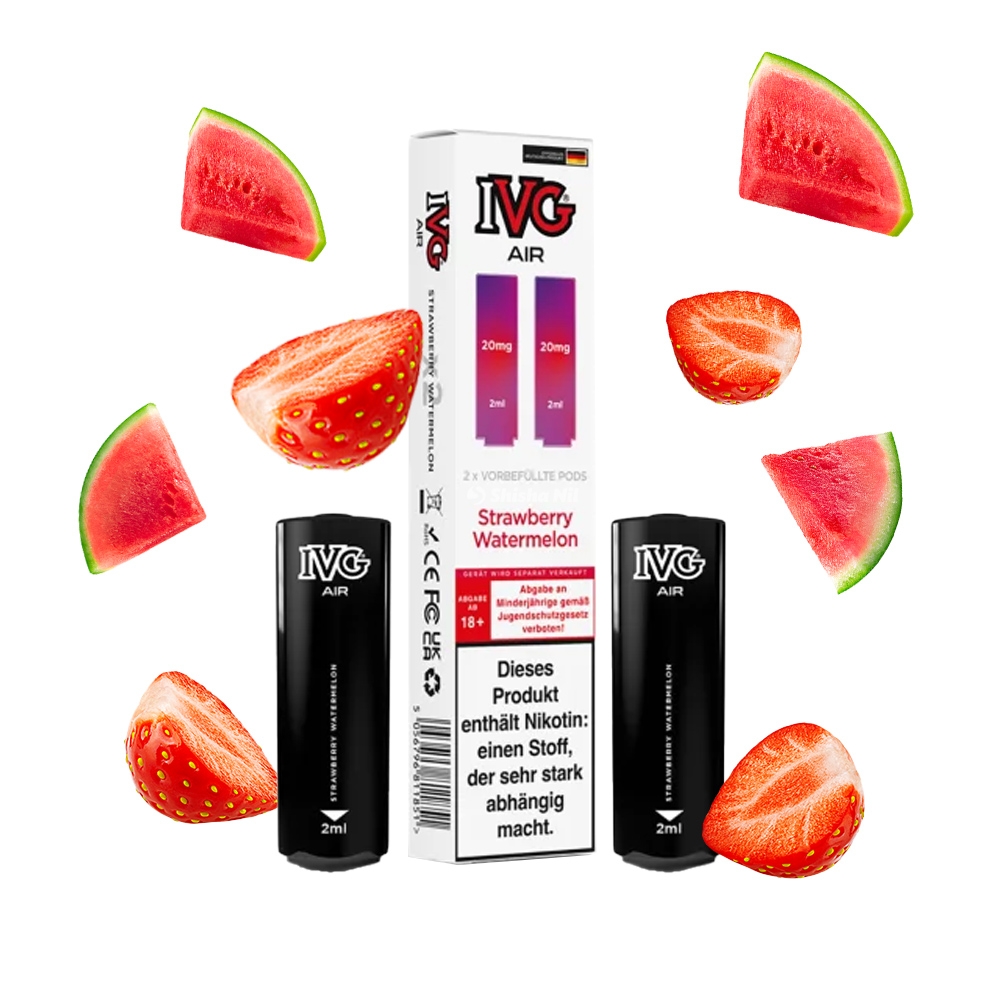 IVG AIR 2 in 1 POD (2er Pack) - Strawberry Watermelon 20mg