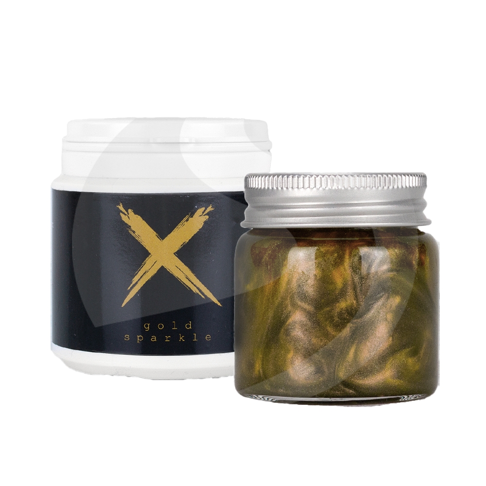 Xschischa X-Pulver 50g - Gold Sparkle