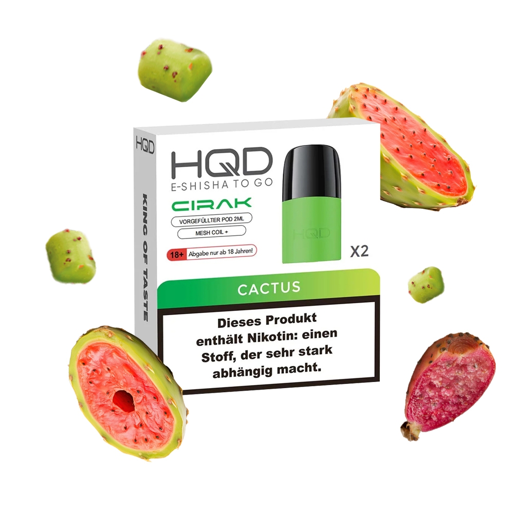 HQD Cirak - Cactus - Pod (2er Pack)