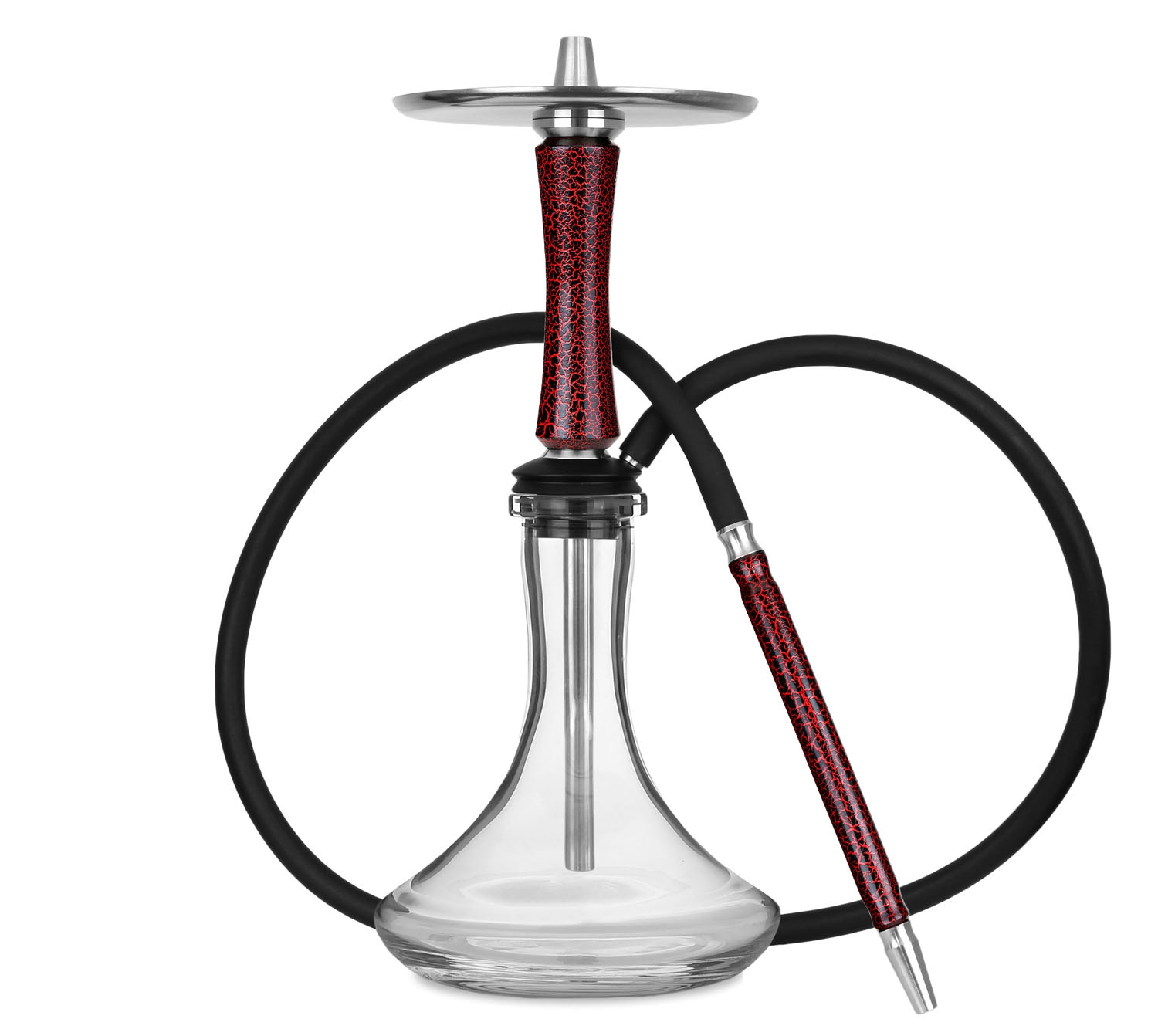 Hawk Hookah - Red/Black