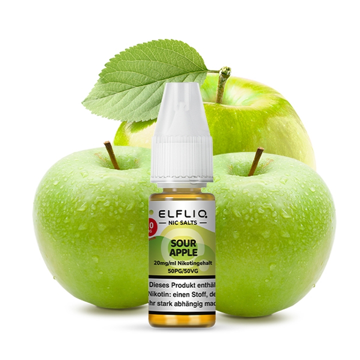 ELFLIQ Nikotinsalz Liquid 20mg - Sour Apple