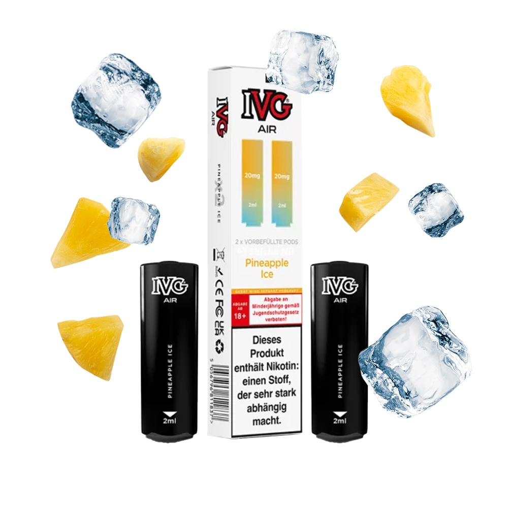 IVG AIR 2 in 1 POD (2er Pack) - Pineapple Ice 20mg