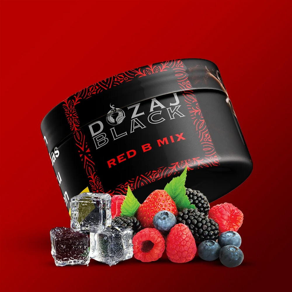 Dozaj Black Tabak 25g - Red B Mix