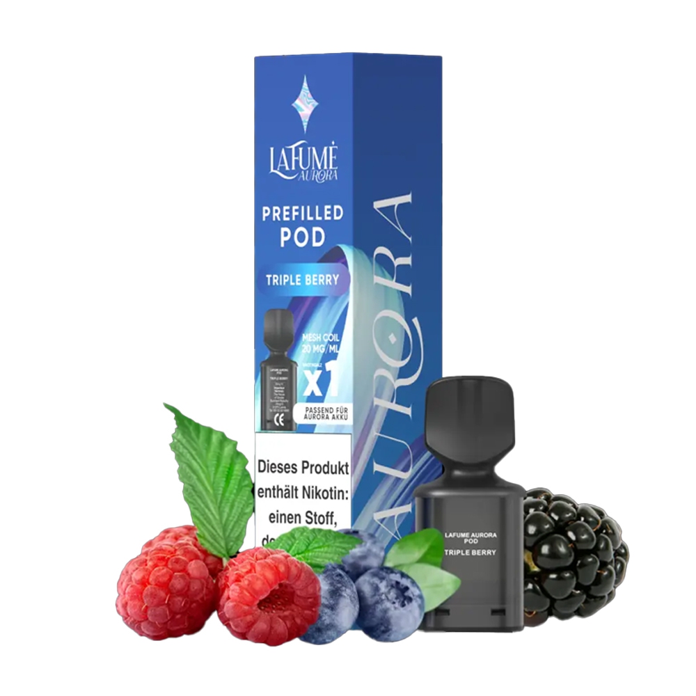 La Fume Aurora POD (1 stk) - Triple Berry 20mg