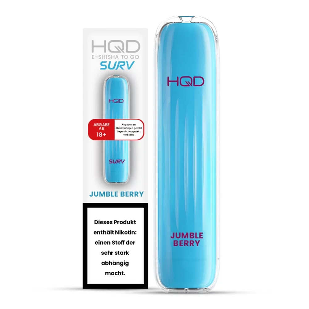 HQD E-Shisha Surv 600 - Very Berry(Jumble Berry)