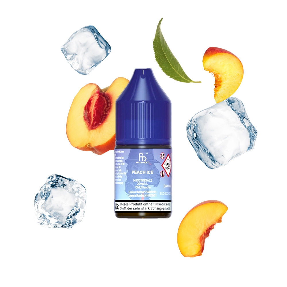 RandM Tornado Liquid 10ml - Peach Ice 20mg