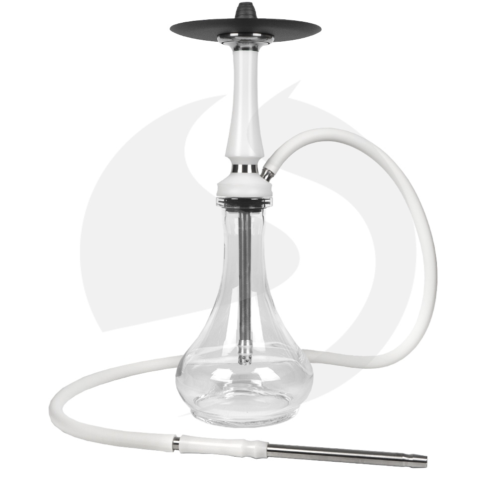 Voodoo Hookah Down - White