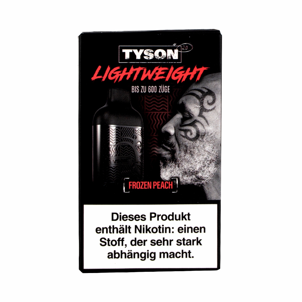 Tyson Vape 2.0 Lightweight - Frozen Peach 20mg