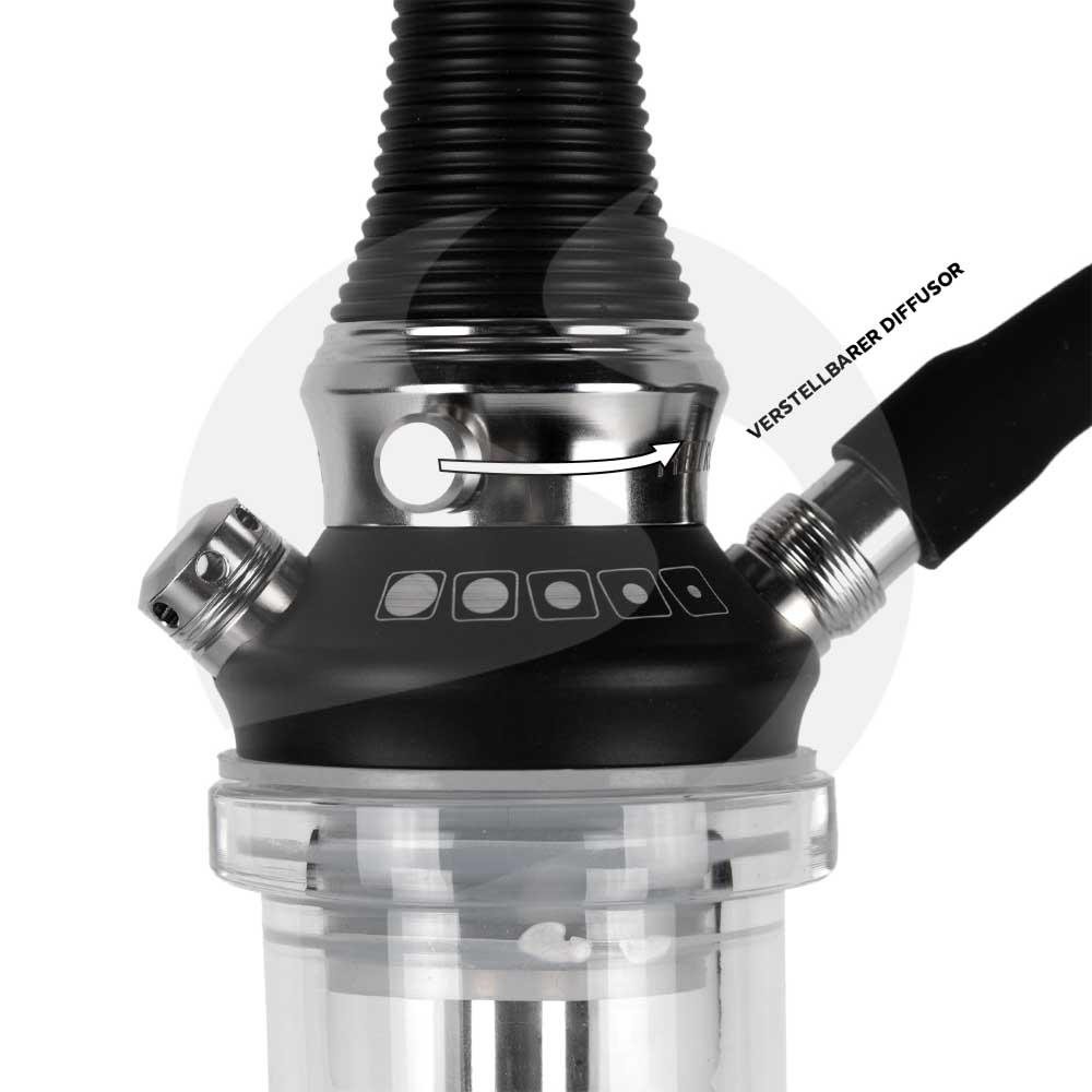 Retrofit Hookah Optima - Black