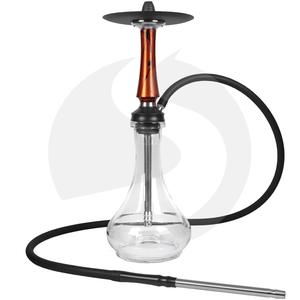 Voodoo Hookah Down - Red/Black