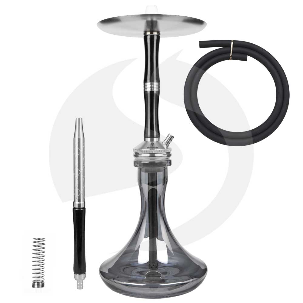 Diamond Hookah Excelsior - Black PVD/Black