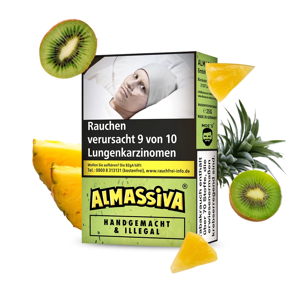 ALMASSIVA Tobacco 25g - Handgemacht & Illegal