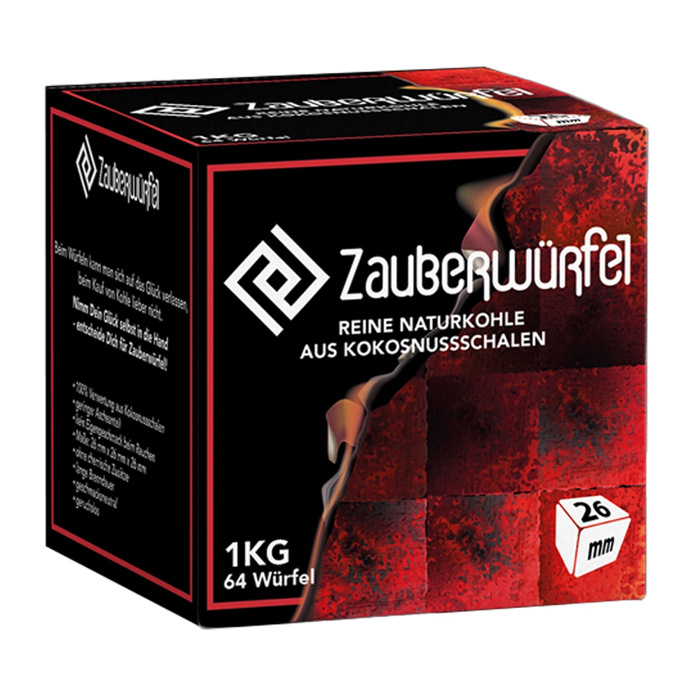 Zauberwürfel Naturkohle 26mm 1kg