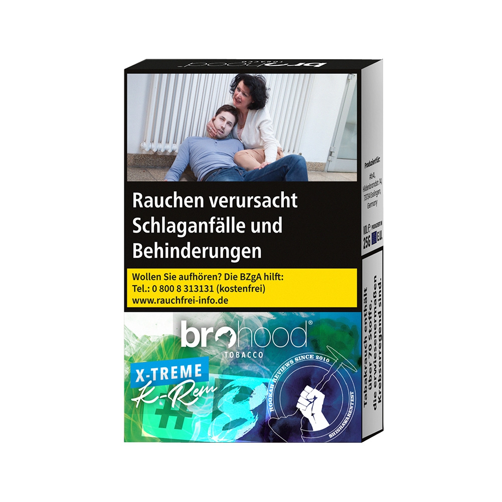 Brohood Tobacco 25g - #8X-Treme