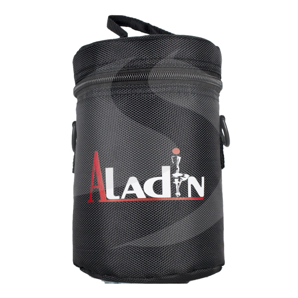 Aladin2Go Portable Hookah Aluminium mit Tasche - Black