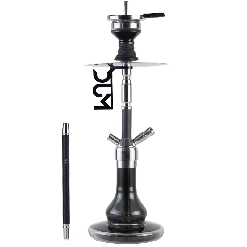 DUM Shisha SS55 Half Carbon - Black