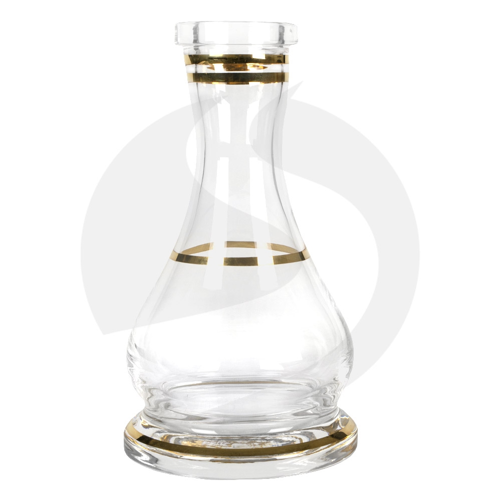 Caesar Crystal Bowl Drop Mini - Clear Gold